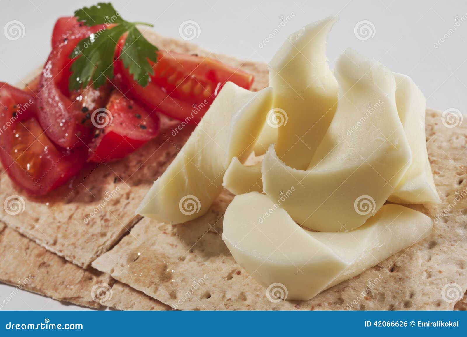 String Cheese on Chopping Board Stock Photo Image of dairy