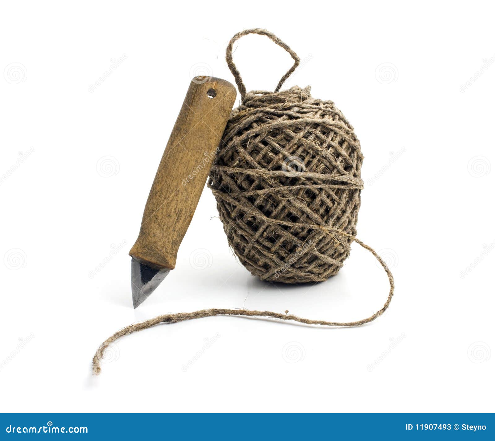 String and knife stock image. Image of bind, craft, knife 11907493