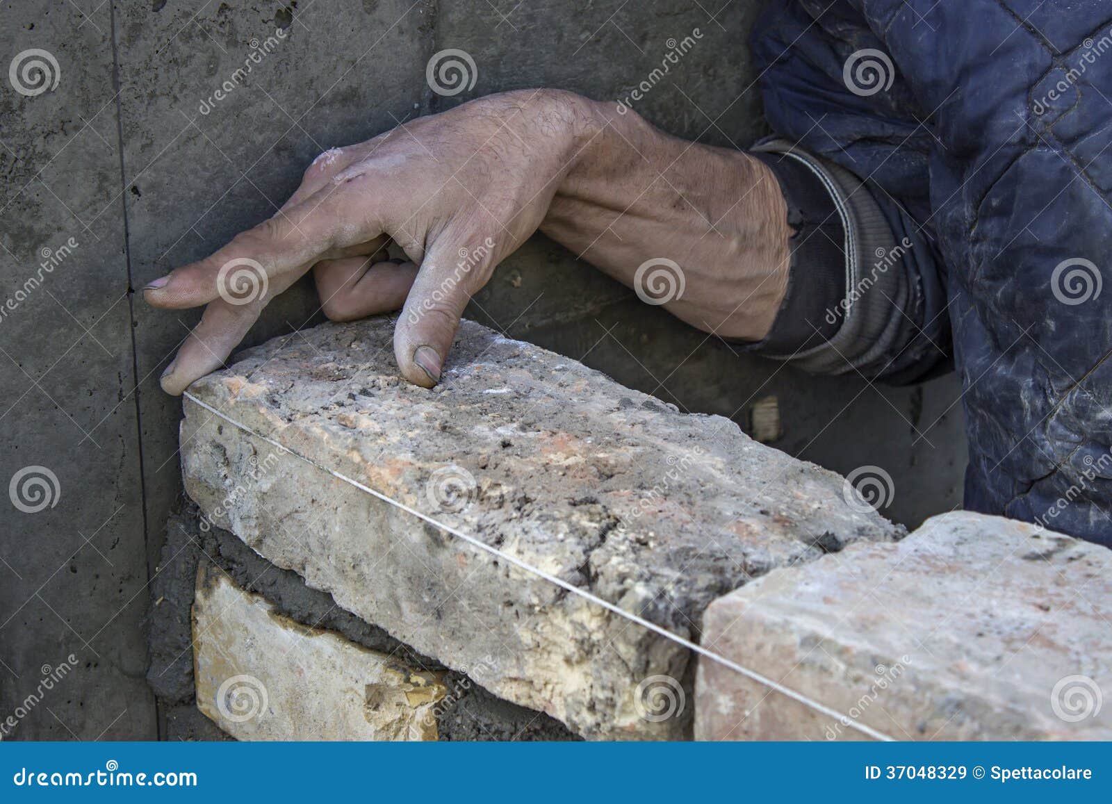 String and a line level stock image. Image of construction - 37048329