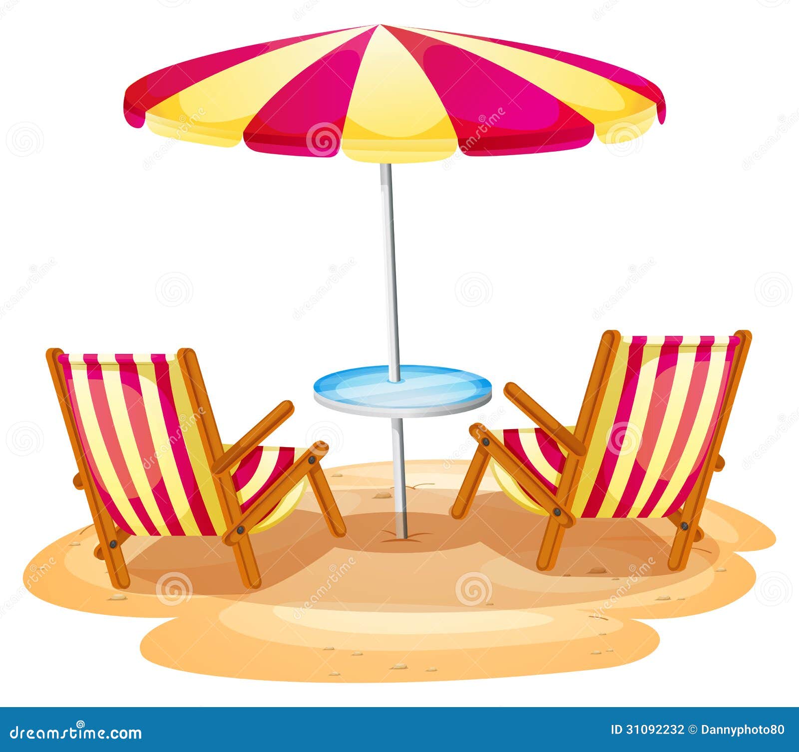 clipart deck chairs - photo #19