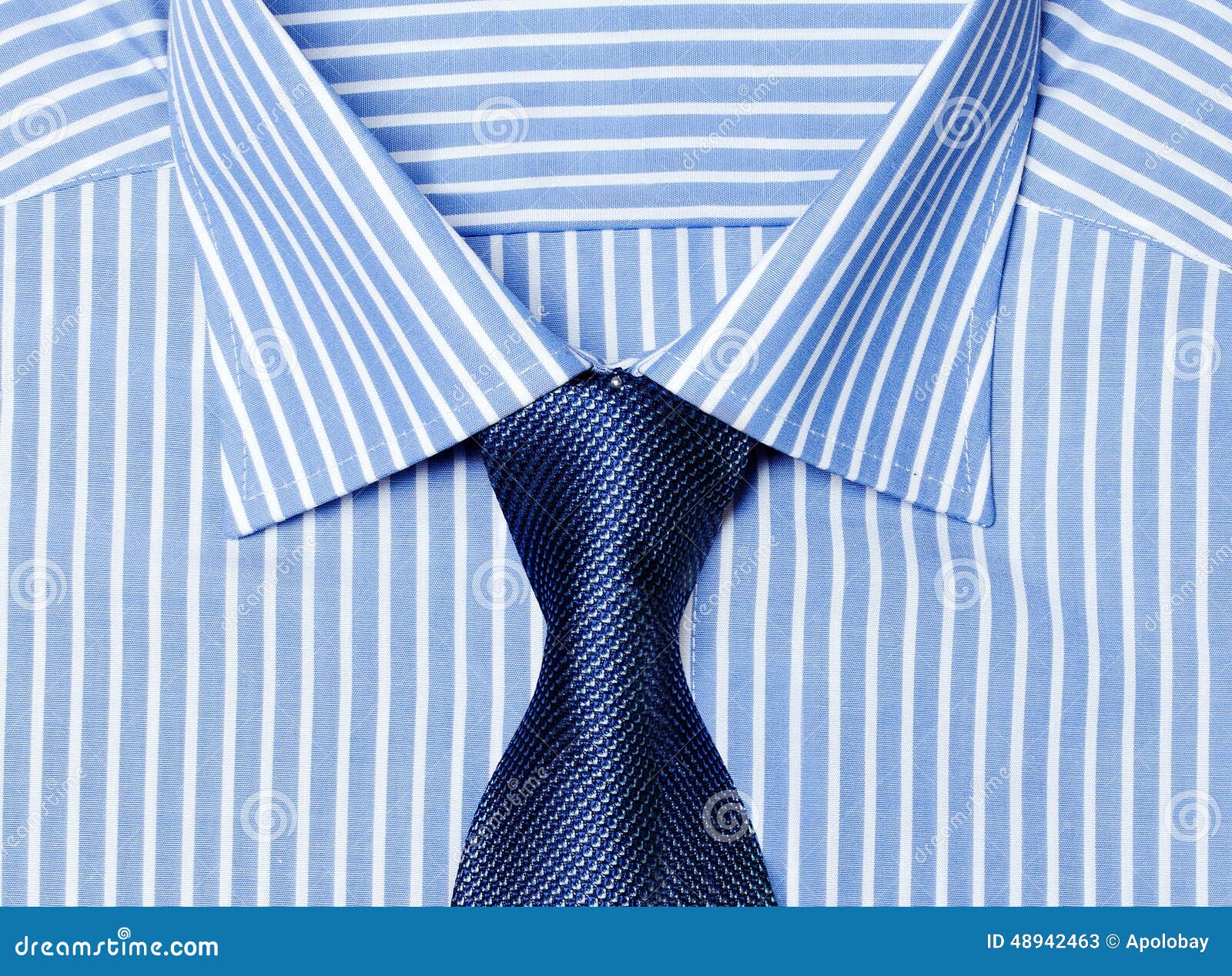 seltsam Site Line Neigen blue striped shirt with tie Kissen Zurück ...