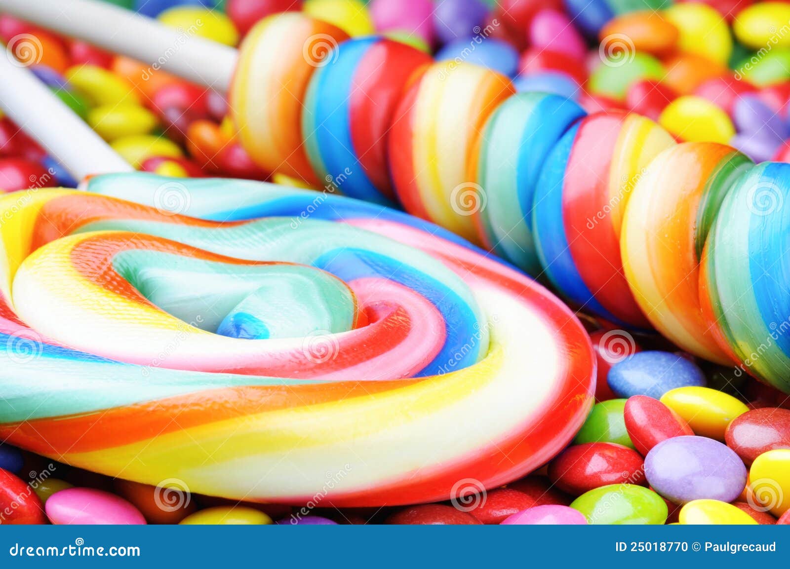 Striped lollipops stock photo. Image of childish, holiday - 25018770