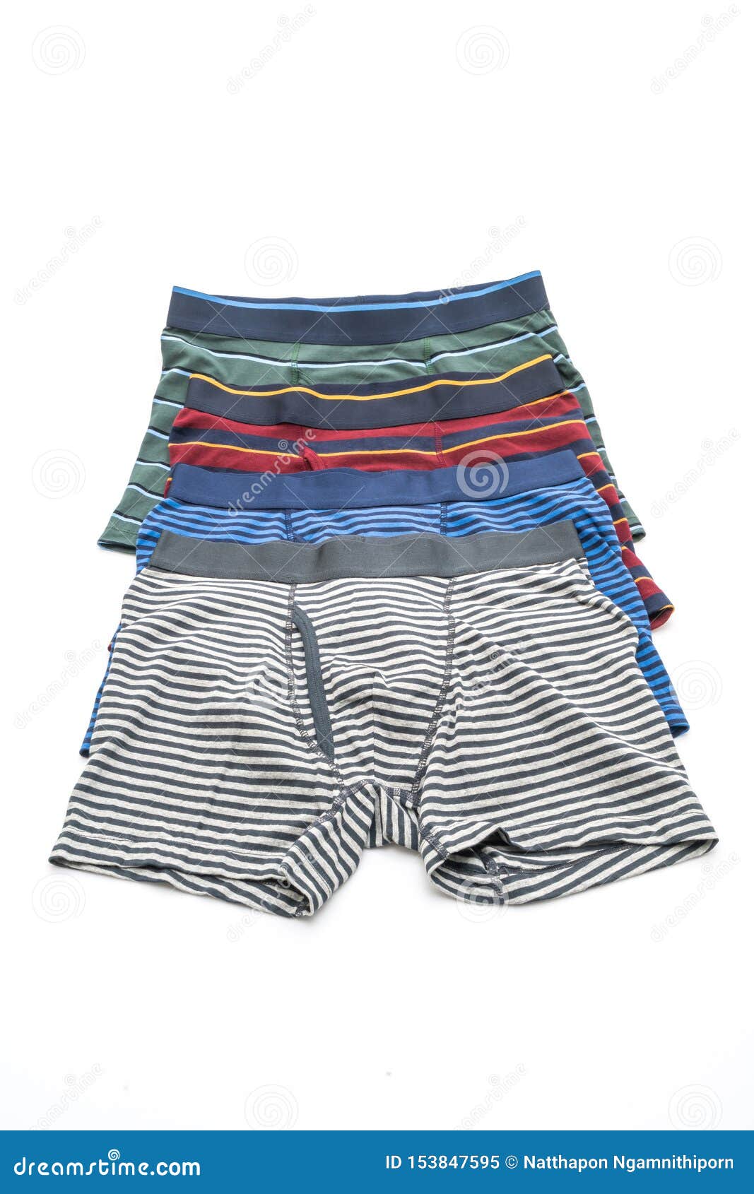 Striped men underwear stock image. Image of clothing - 153847595