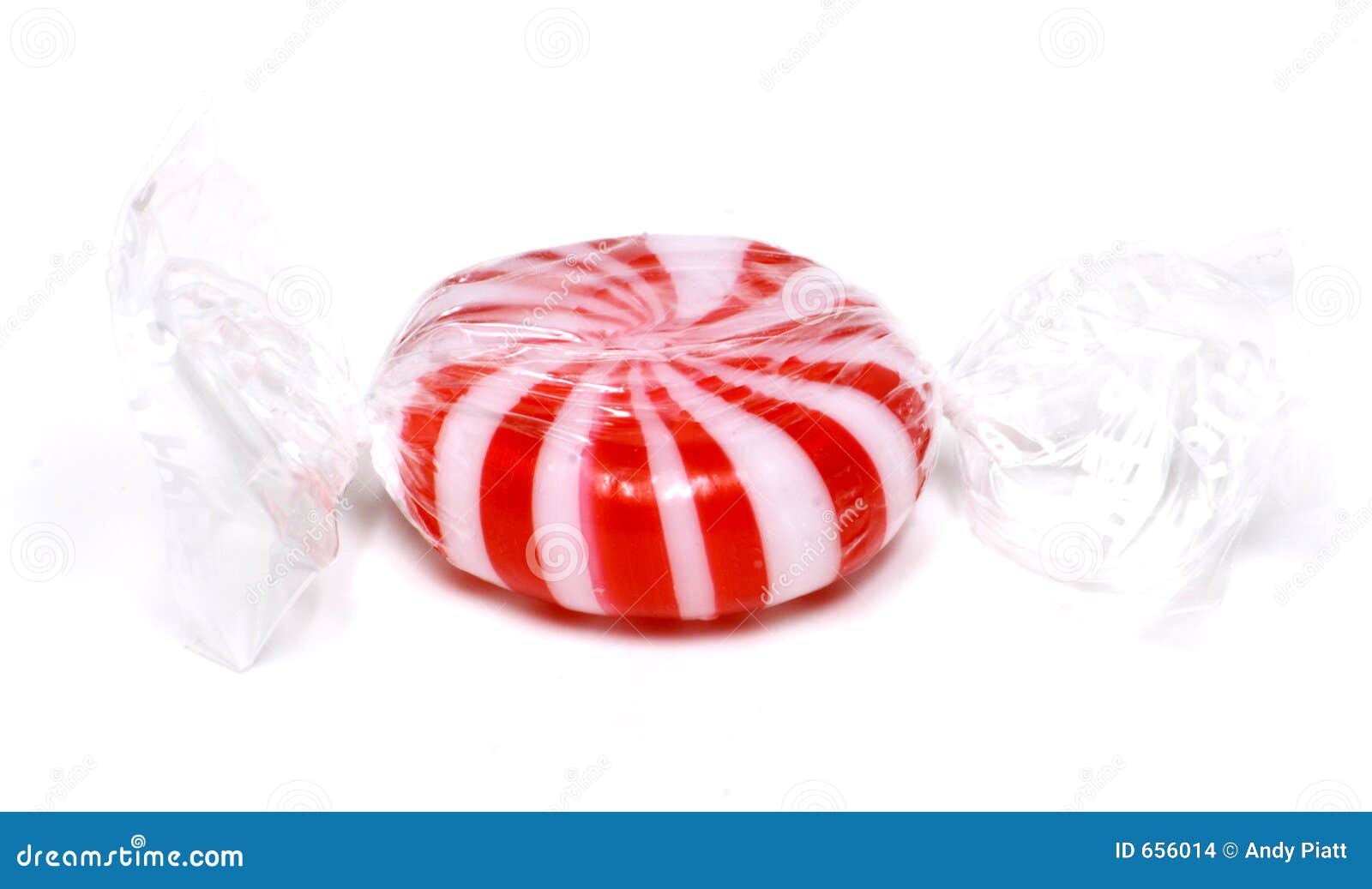 wrapped peppermint candy