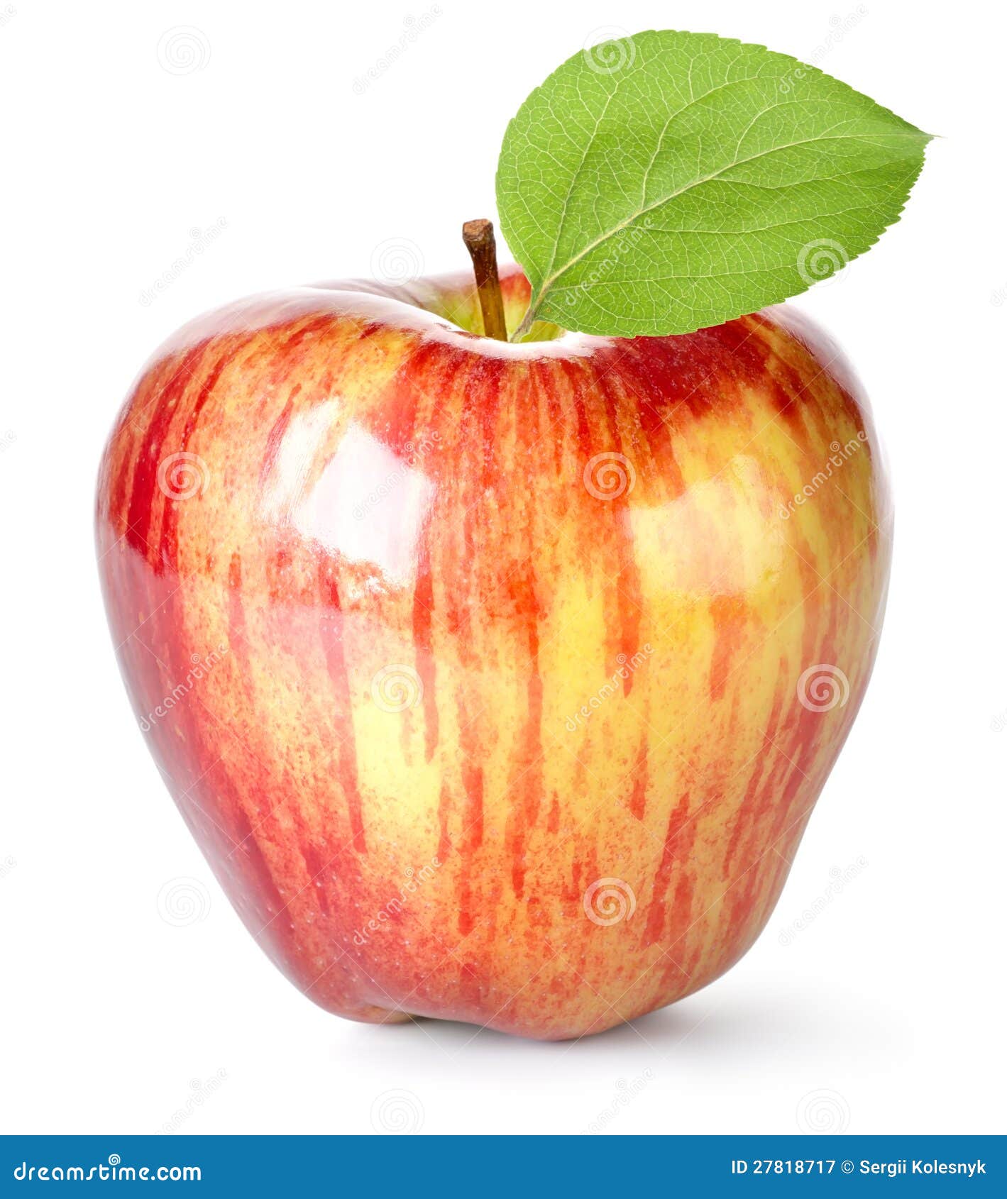Striped Red Apple Royalty Free Stock Photography Image 27818717
