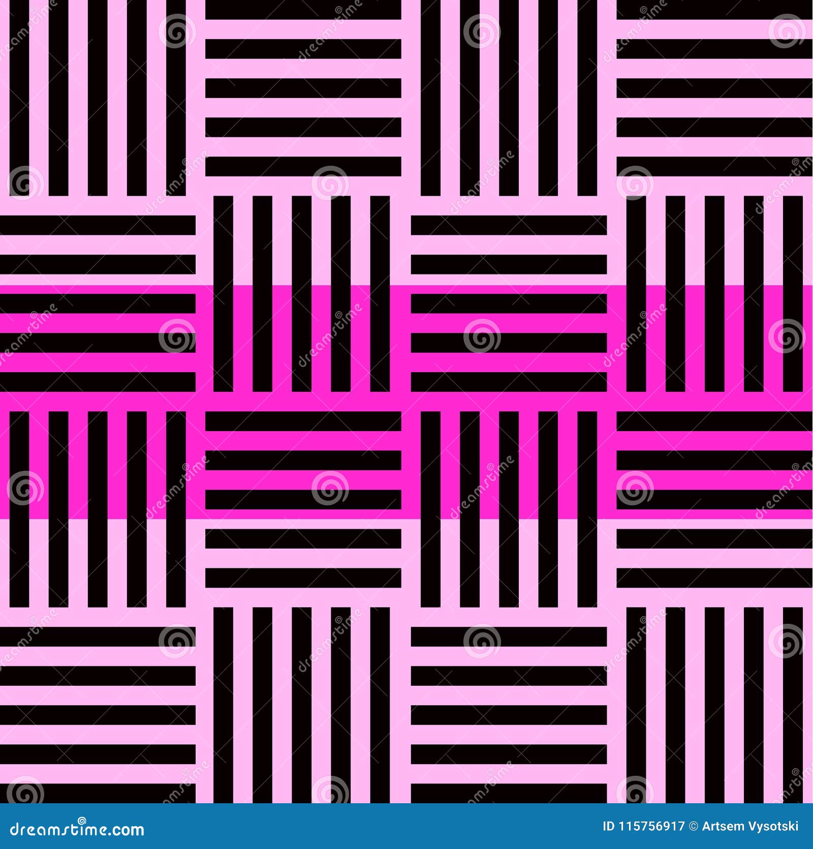 Pink background with stripe pattern vertical line Vector Image