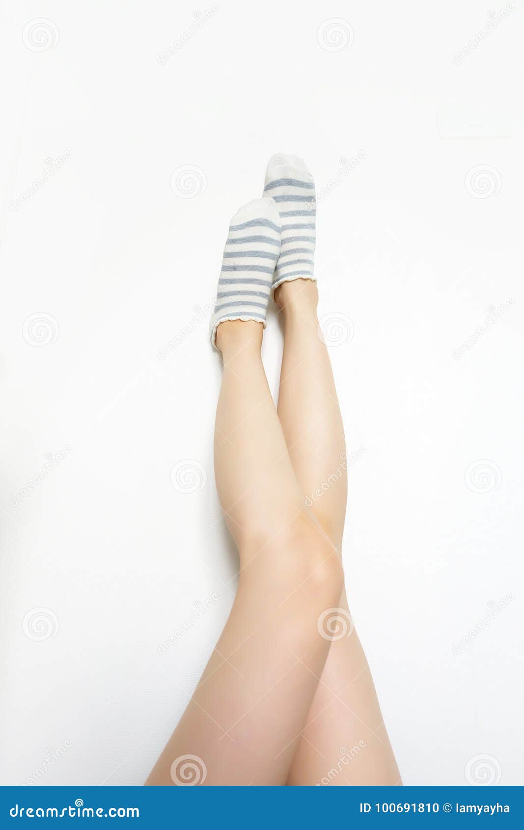 Skinny Teen Legs Socks