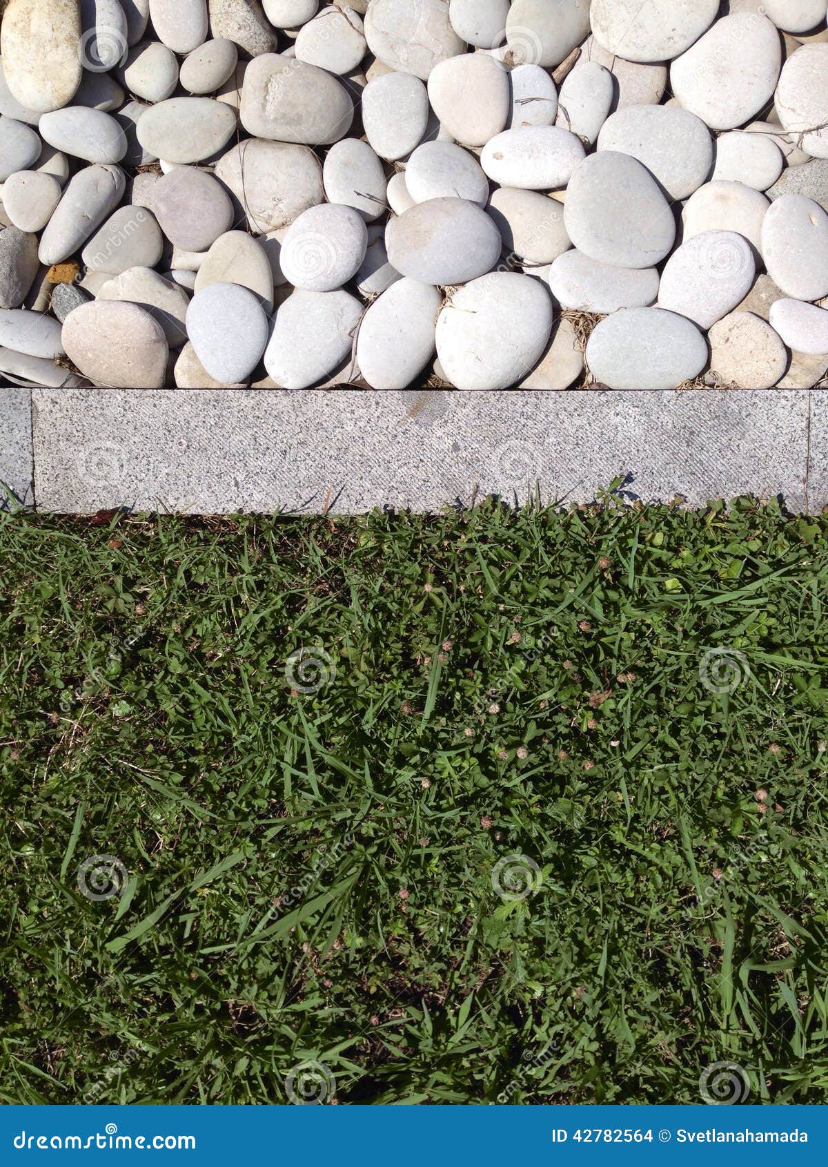 Strips of Stone, Curb and Grass Stock Photo Image of strips, smooth