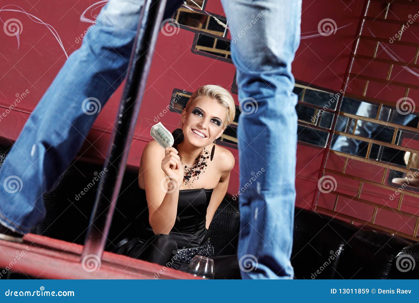 Striptease For Girl Stock Image Image Of Horizontal 13011859 