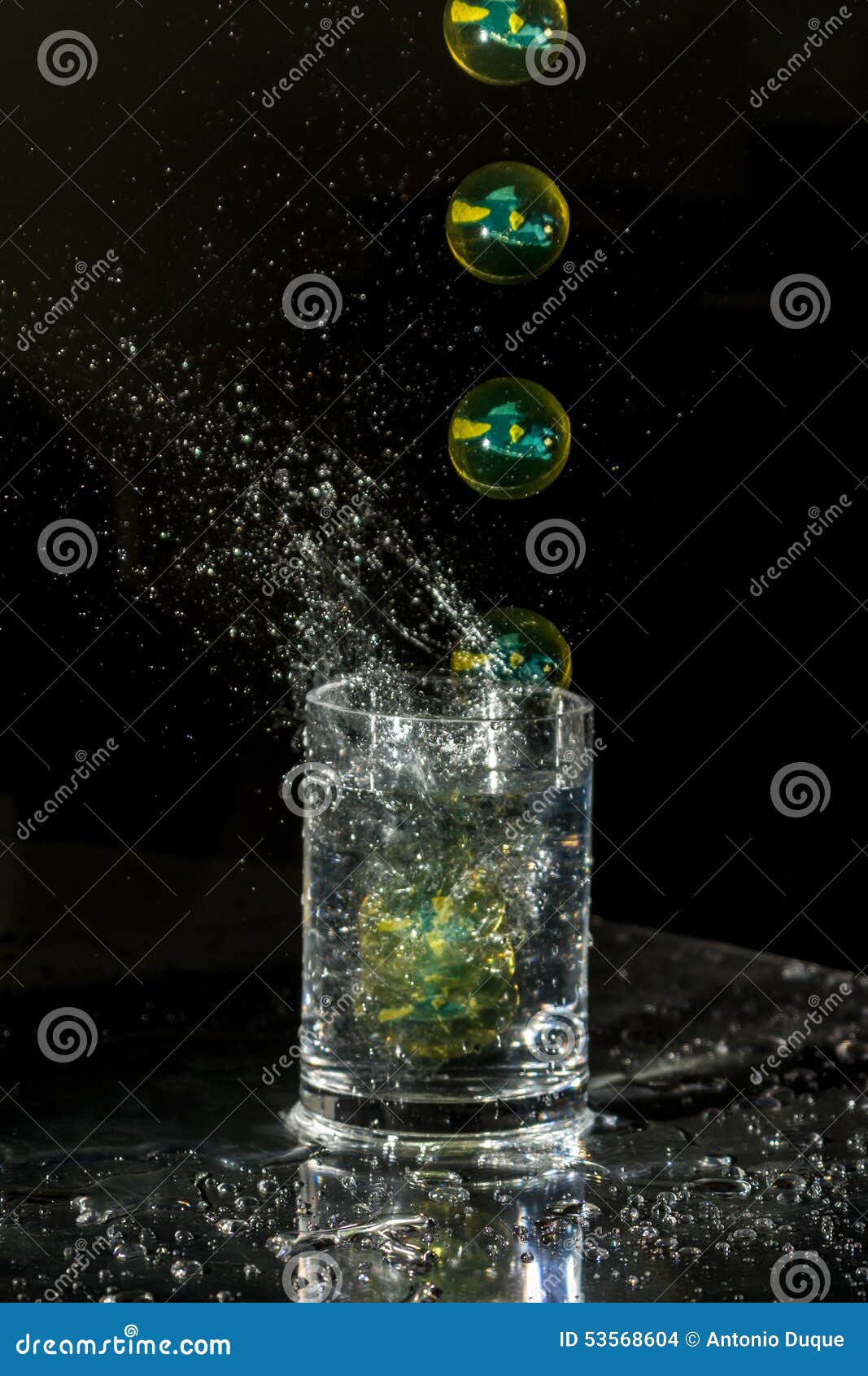 Stroboscopic light stock photo. Image of flash, splash 53568604
