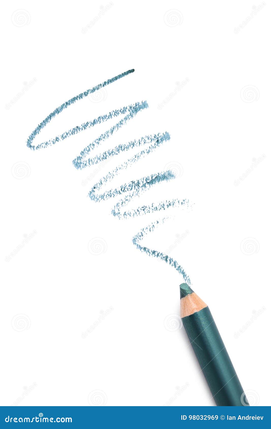 Stroke of cosmetic pencil stock image. Image of female - 98032969