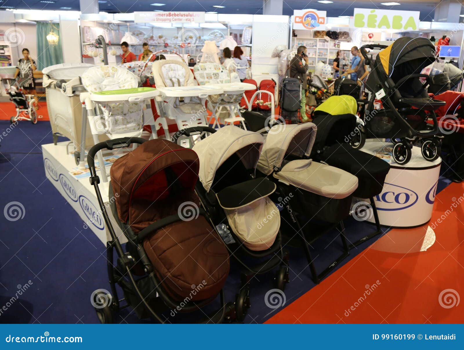 Strollers for newborns editorial stock image. Image of care 99160199