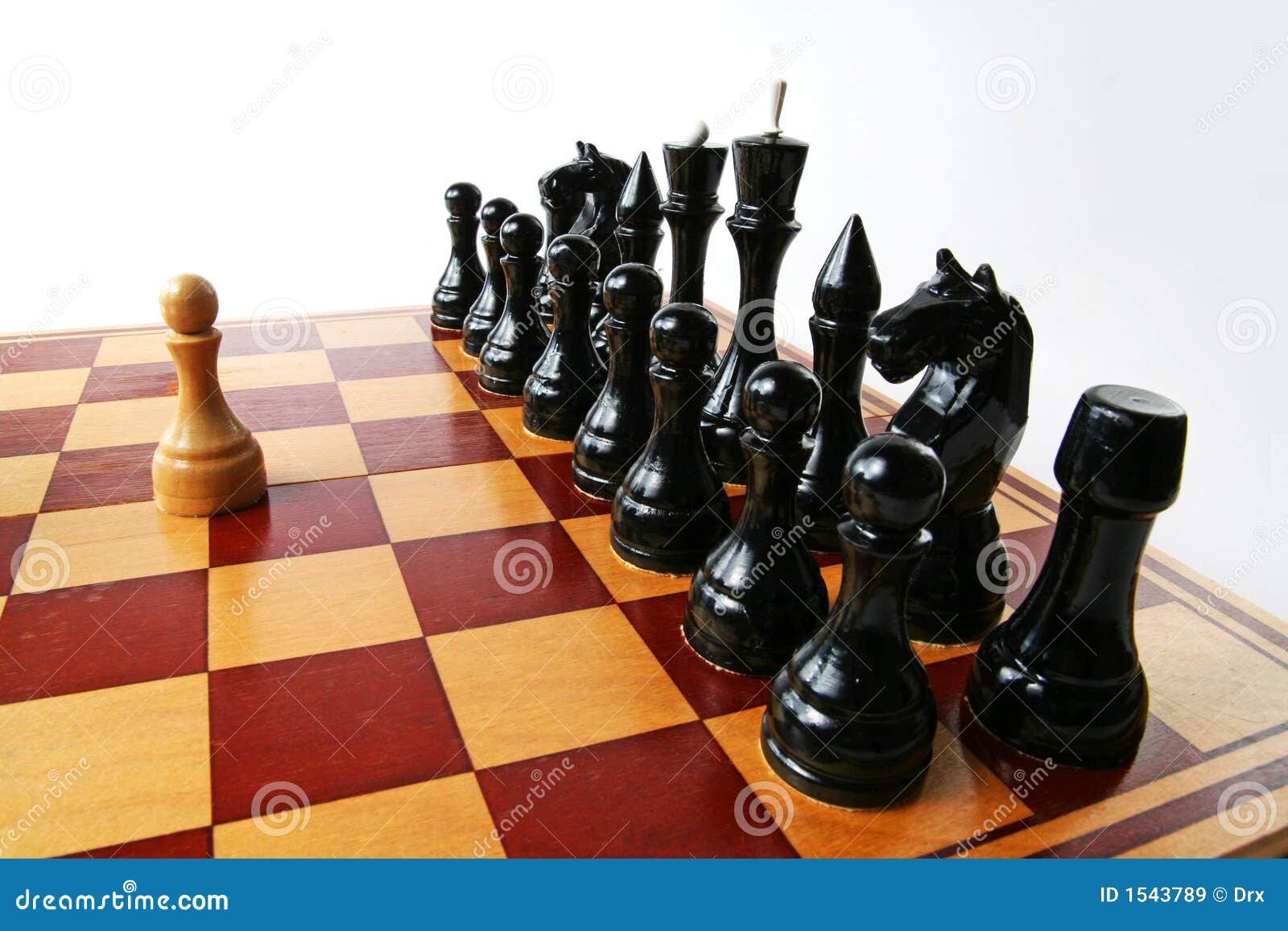 Strong individual chess stock image. Image of concept 1543789