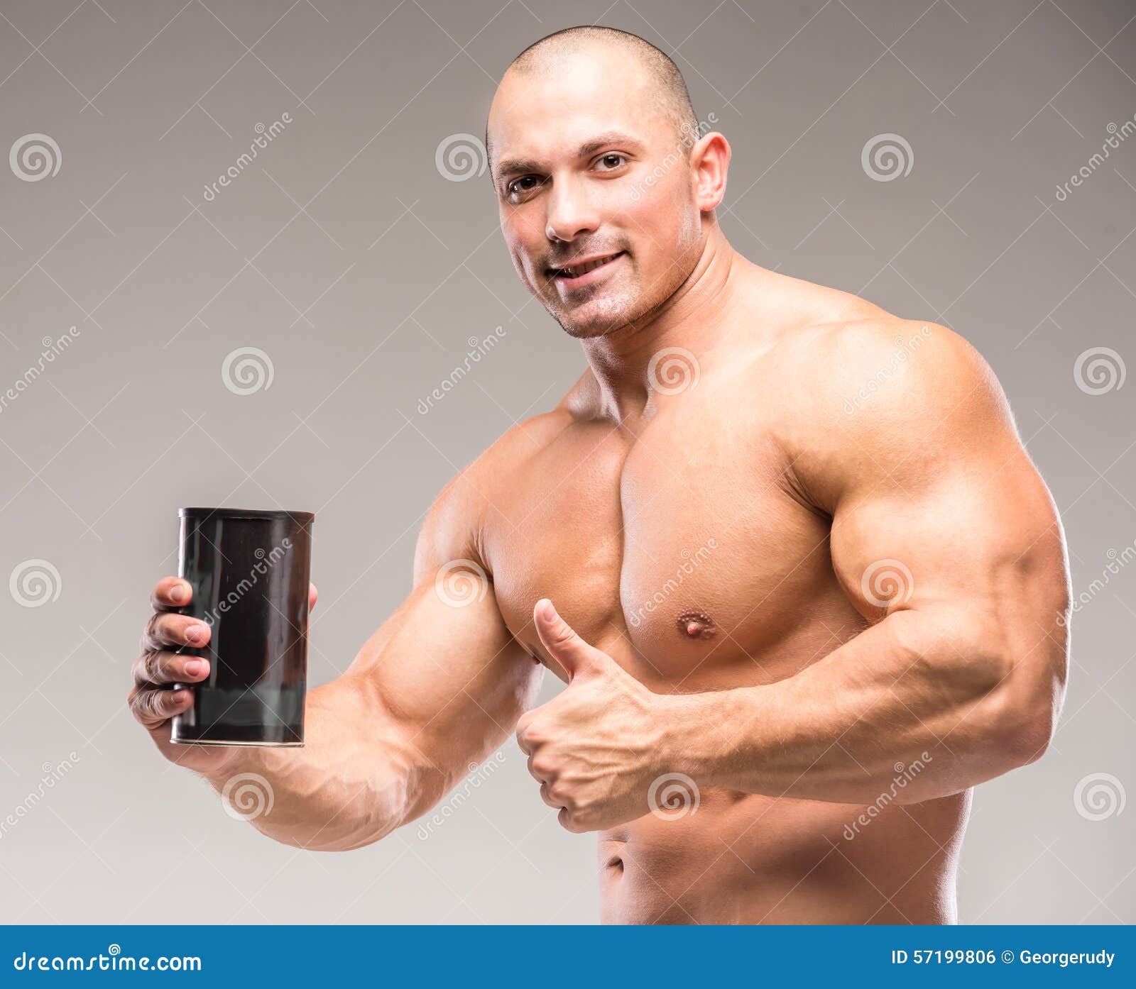 Strong man stock photo. Image of lifestyle, healthy, bodybuilding 57199806