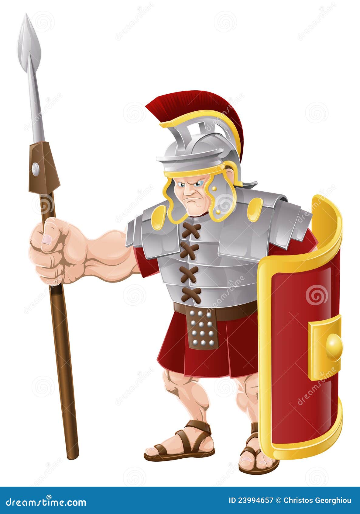 strong roman soldier 