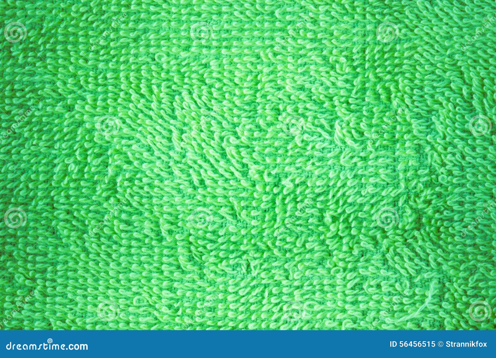 structure bright green towel for a background