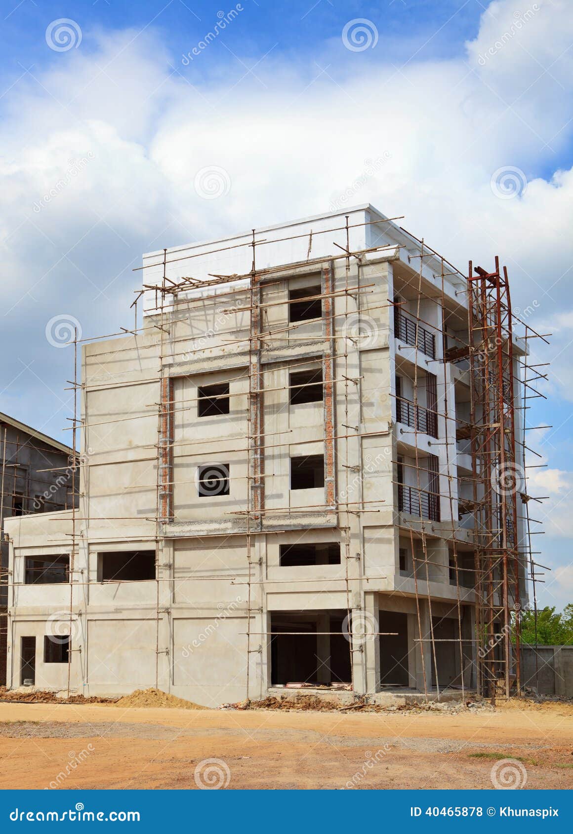 Structure Of Building Construction Use For Construction Industry And