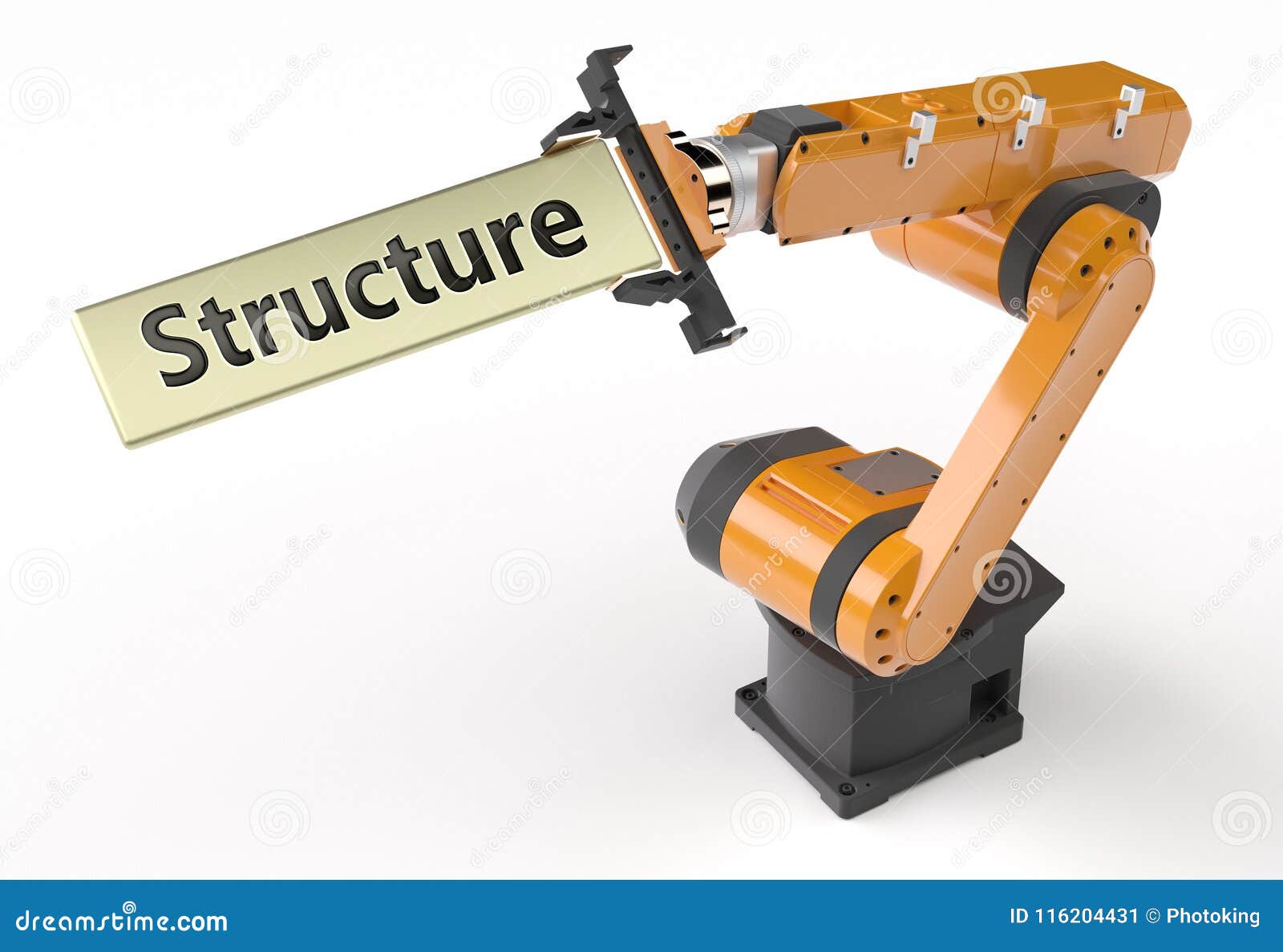 structure metal sign