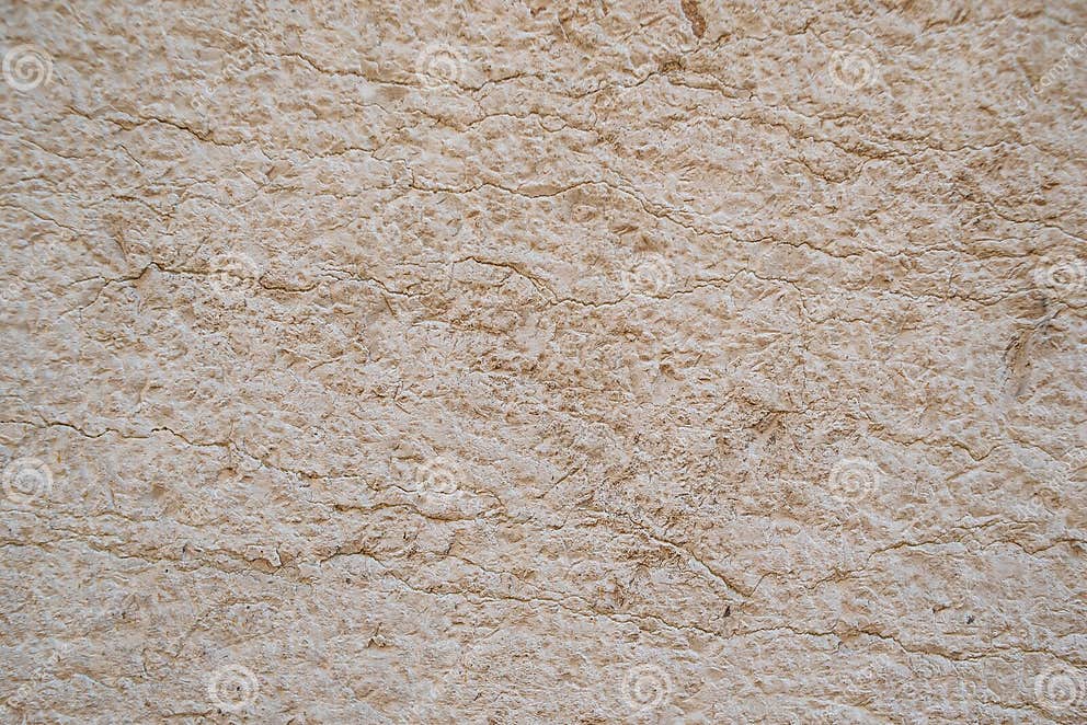 The Structure of Stone, Marble or Limestone, Rough Stone Surface