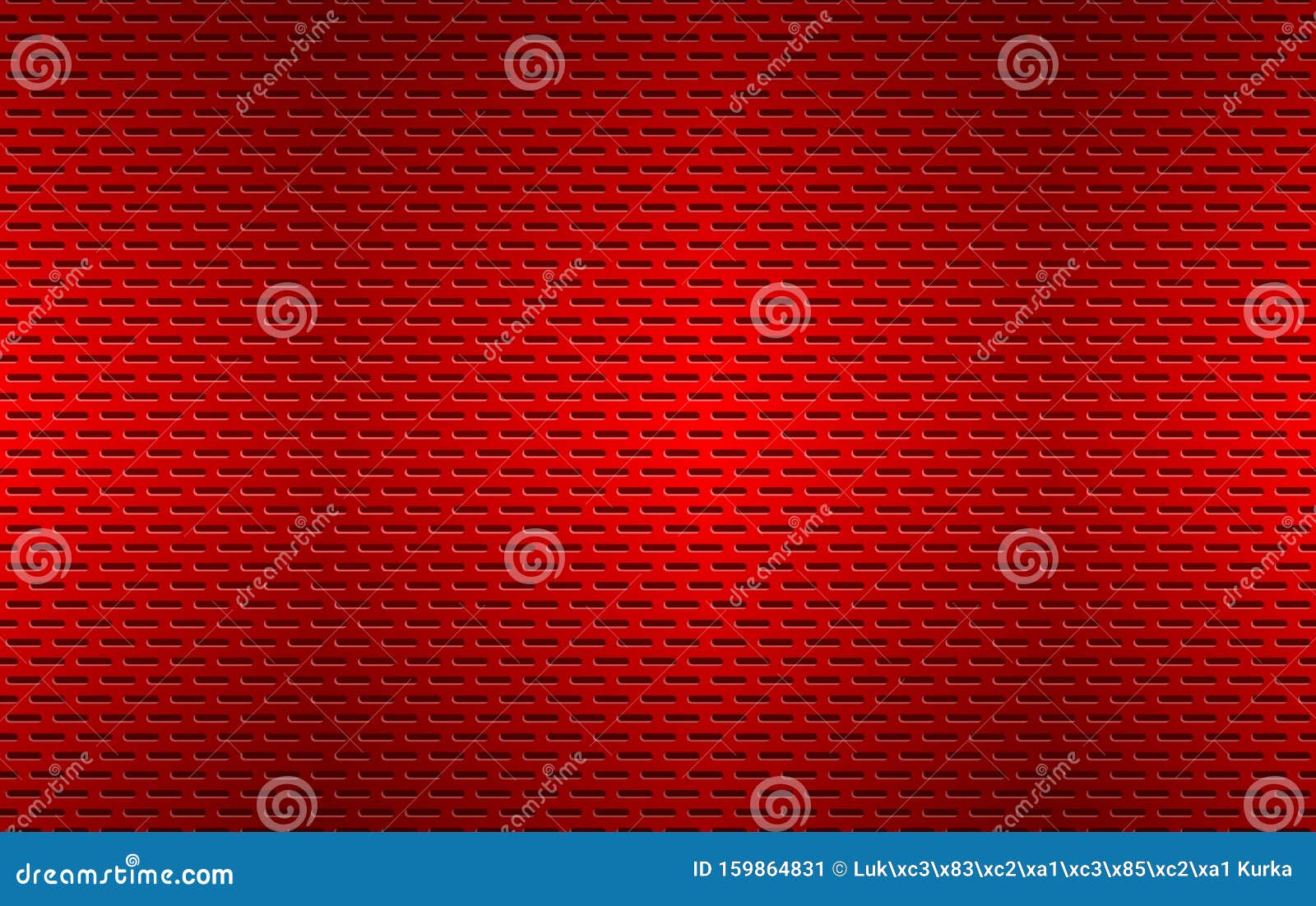 structured red perforated metal texture, aluminium grating, abstract metallic background