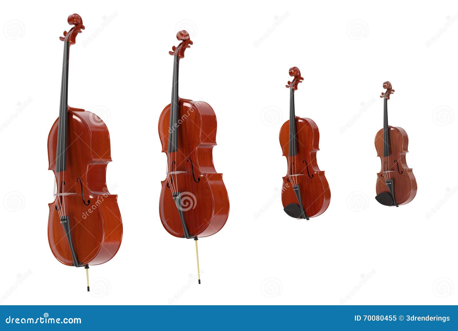 Strumenti Musicali Della Corda Illustrazione Di Stock Illustrazione Di Cello Stringa