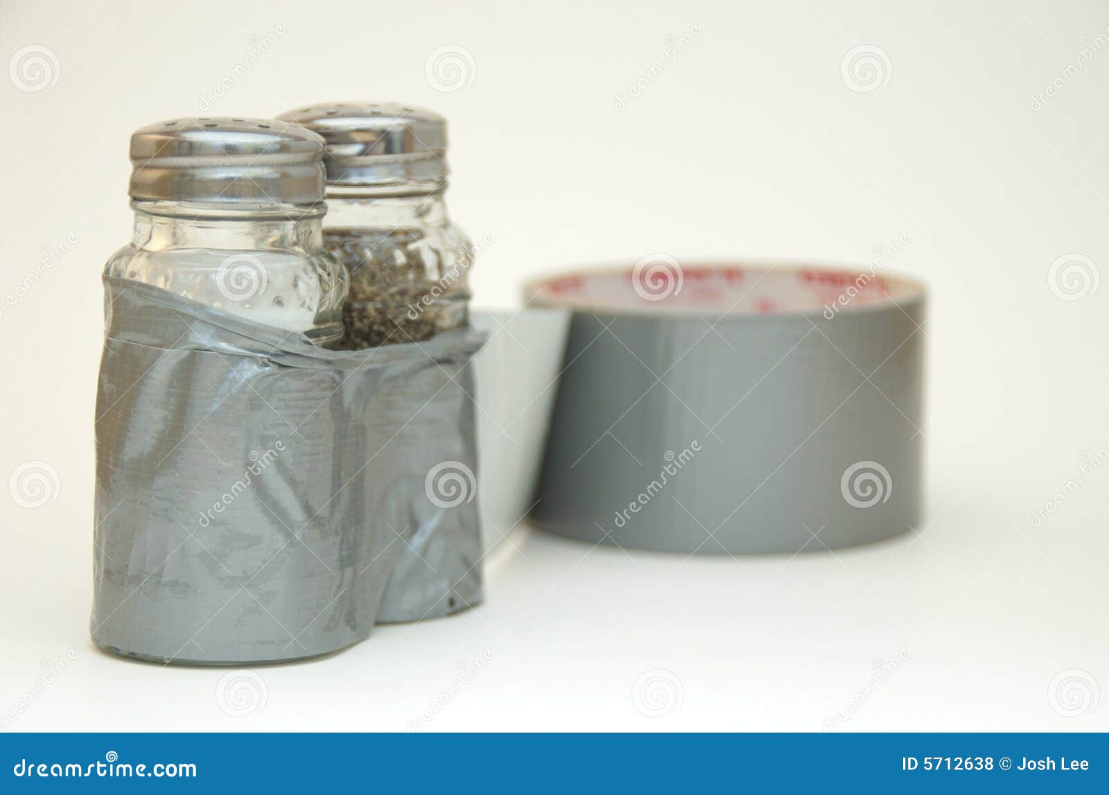 Stuck Together Salt And Pepper Picture. Image 5712638