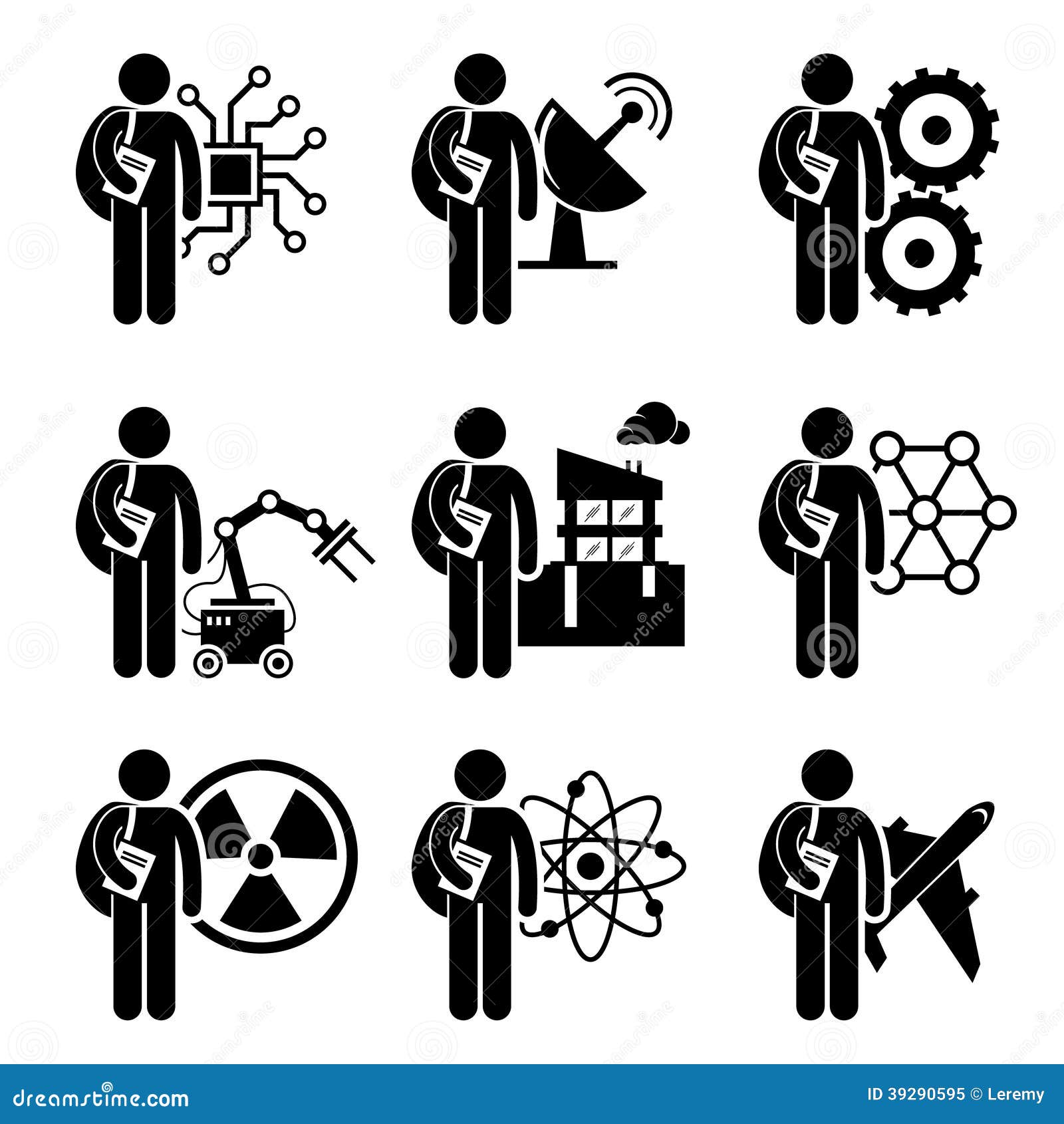 biomedical engineering clipart icons