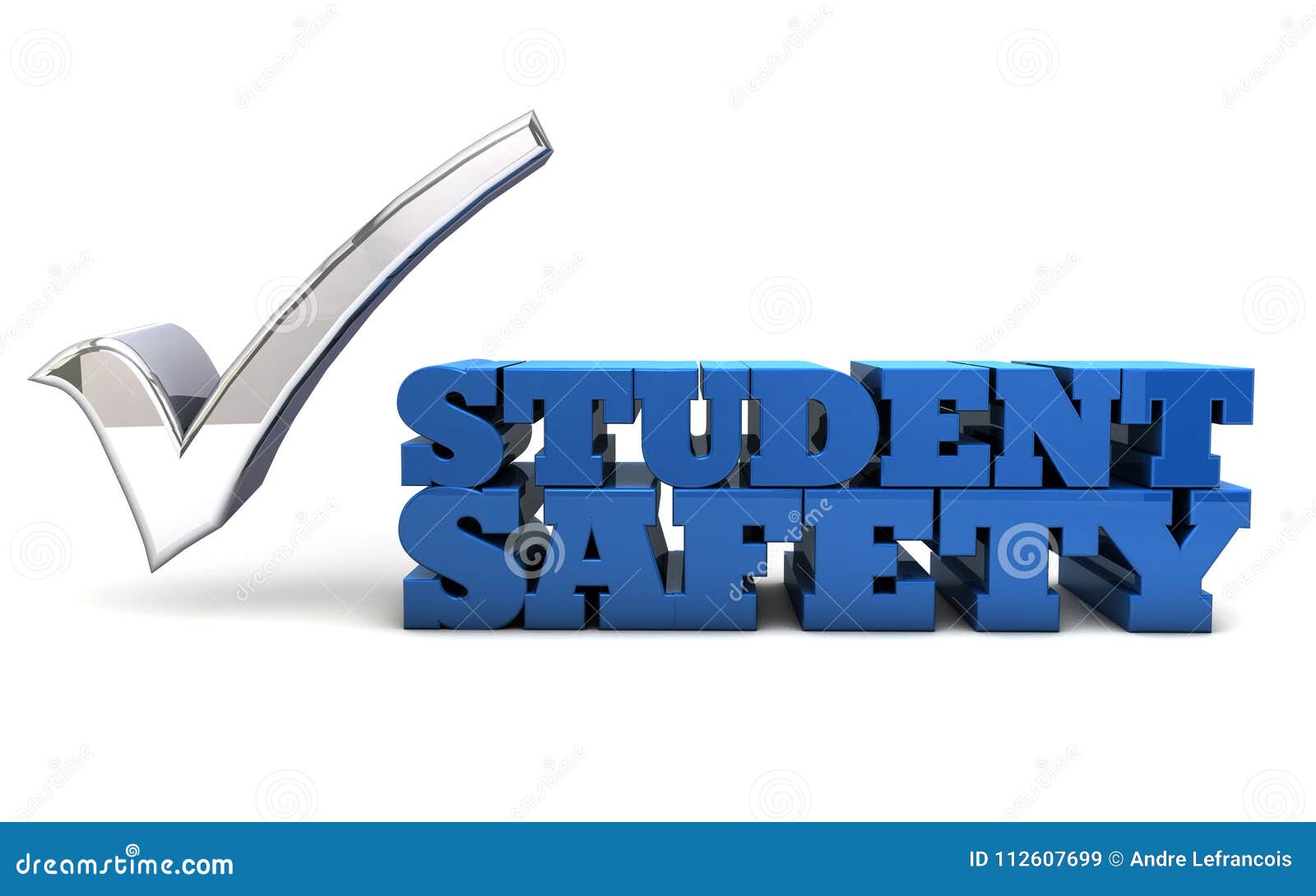Student Safety Gun Control in Schools Stock Illustration