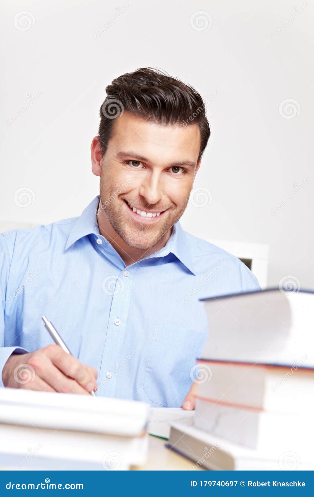 Student is Studying for Law Degree Stock Image Image of homework