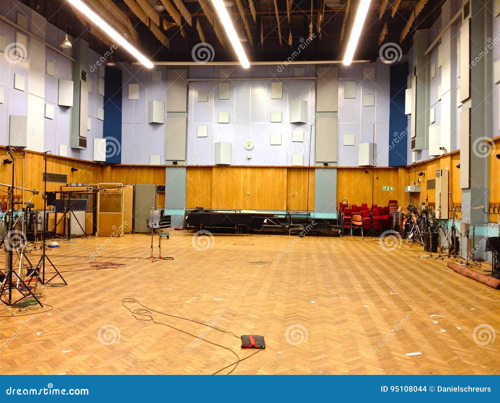 Studio 1, Abbey Road Studios, Londra Immagine Stock Editoriale