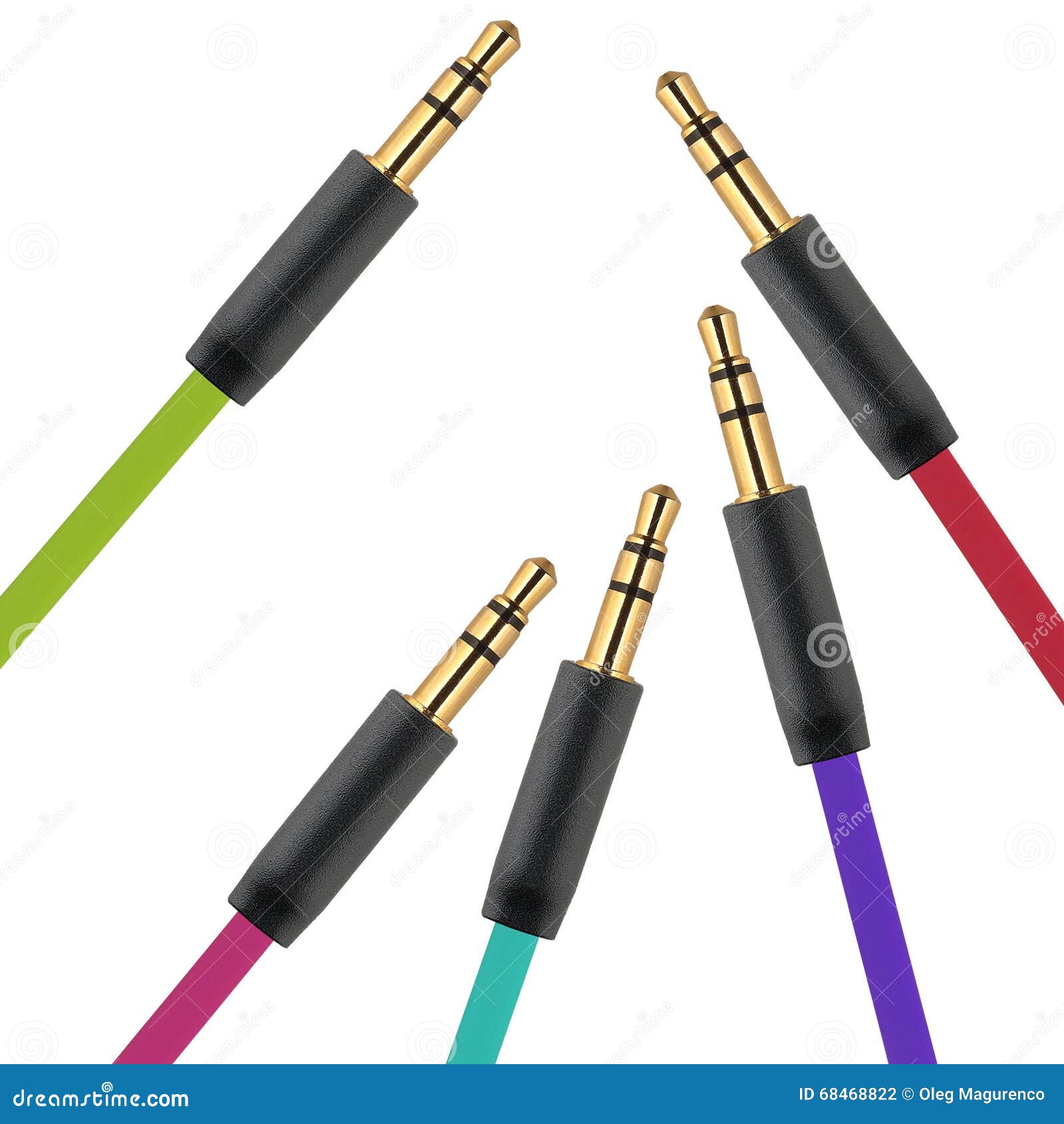 Studio Audio or Instrument Cables Stock Photo Image of audiovisual