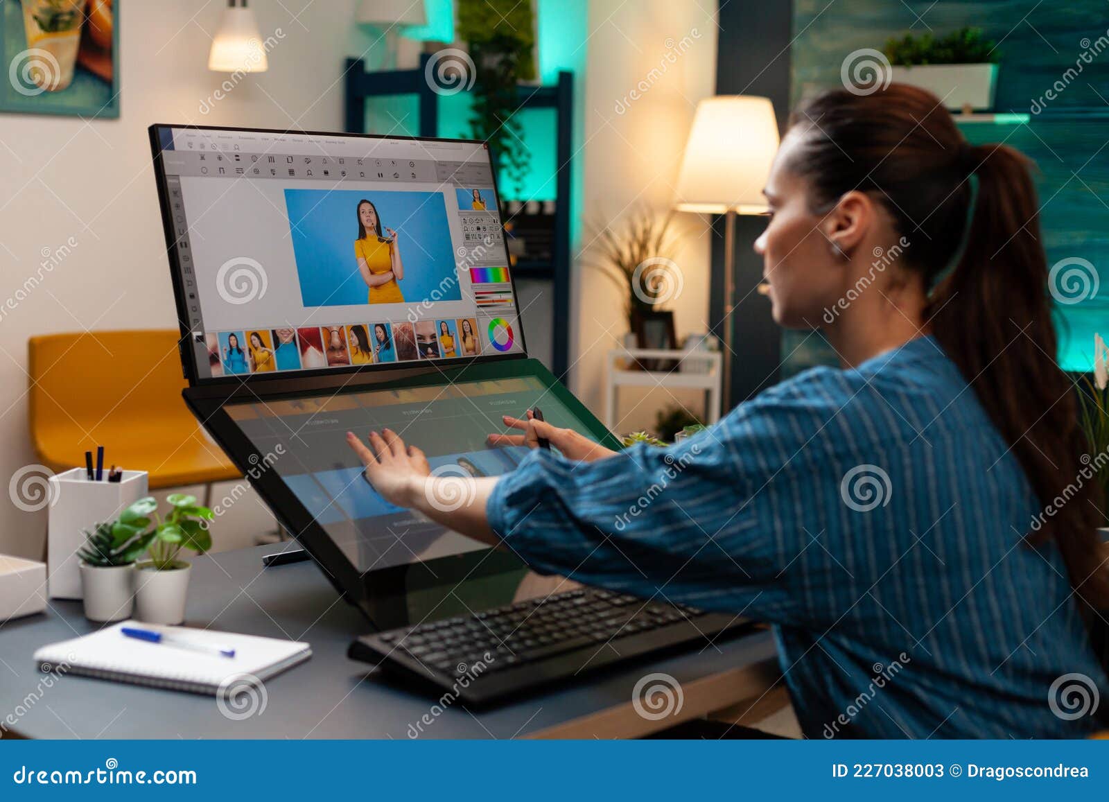 will touch screen monitor work any computer in stock