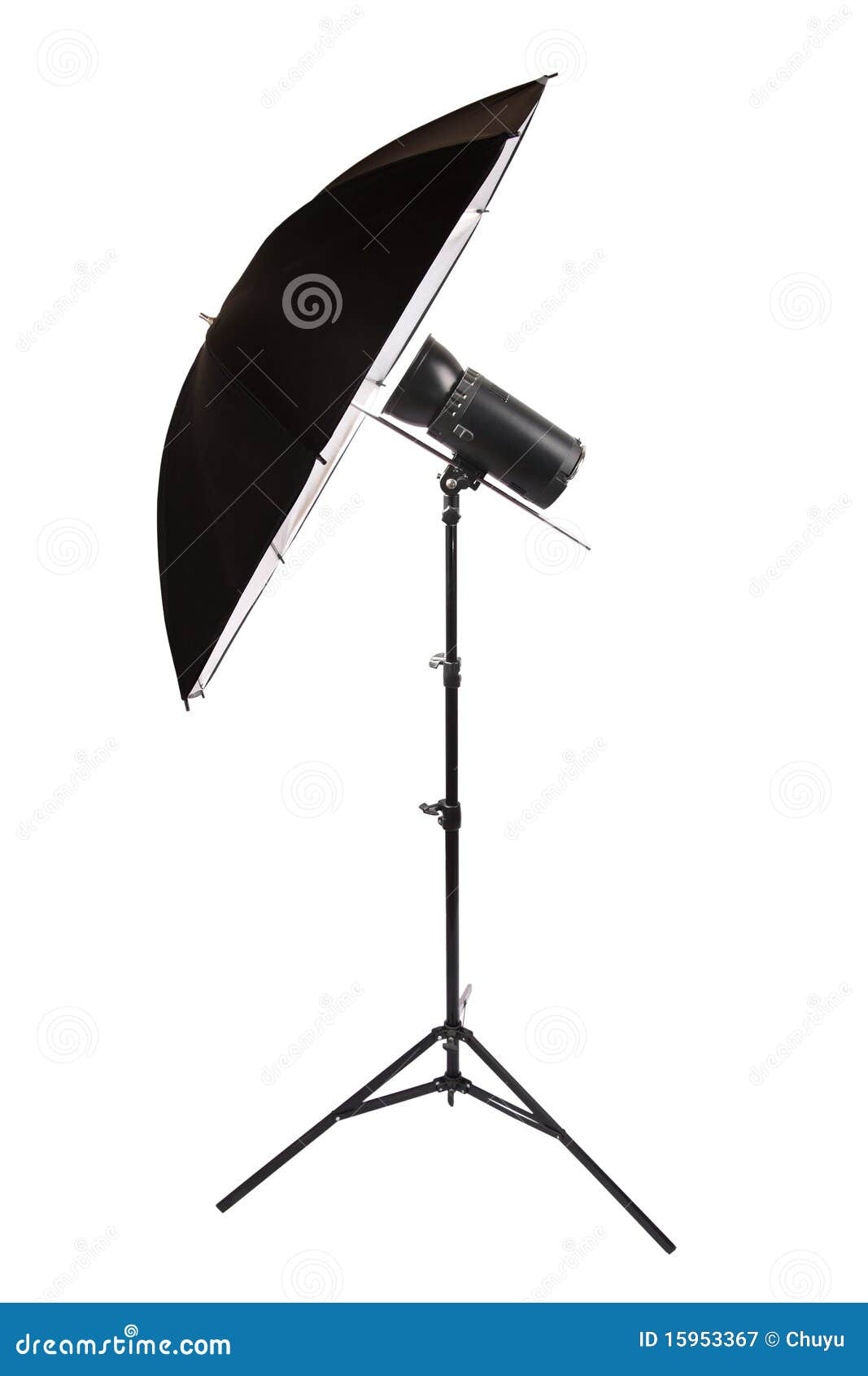 Phot-R 71" 180cm Photo Studio Parabolic Reflective Flash Umbrella Black & Silver 