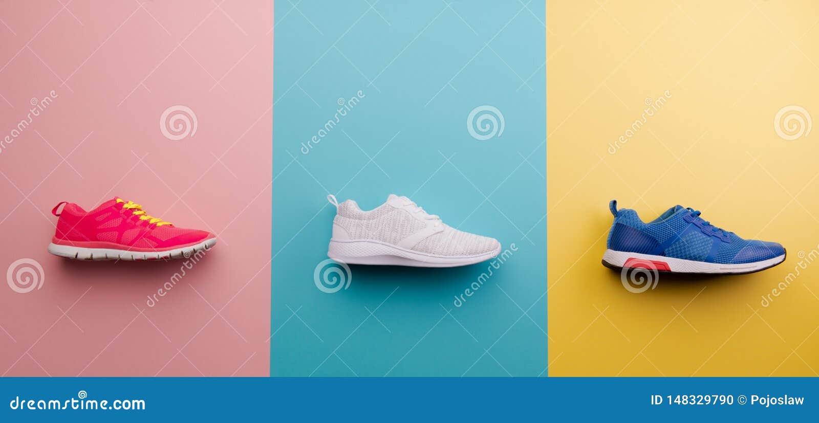bright color shoes