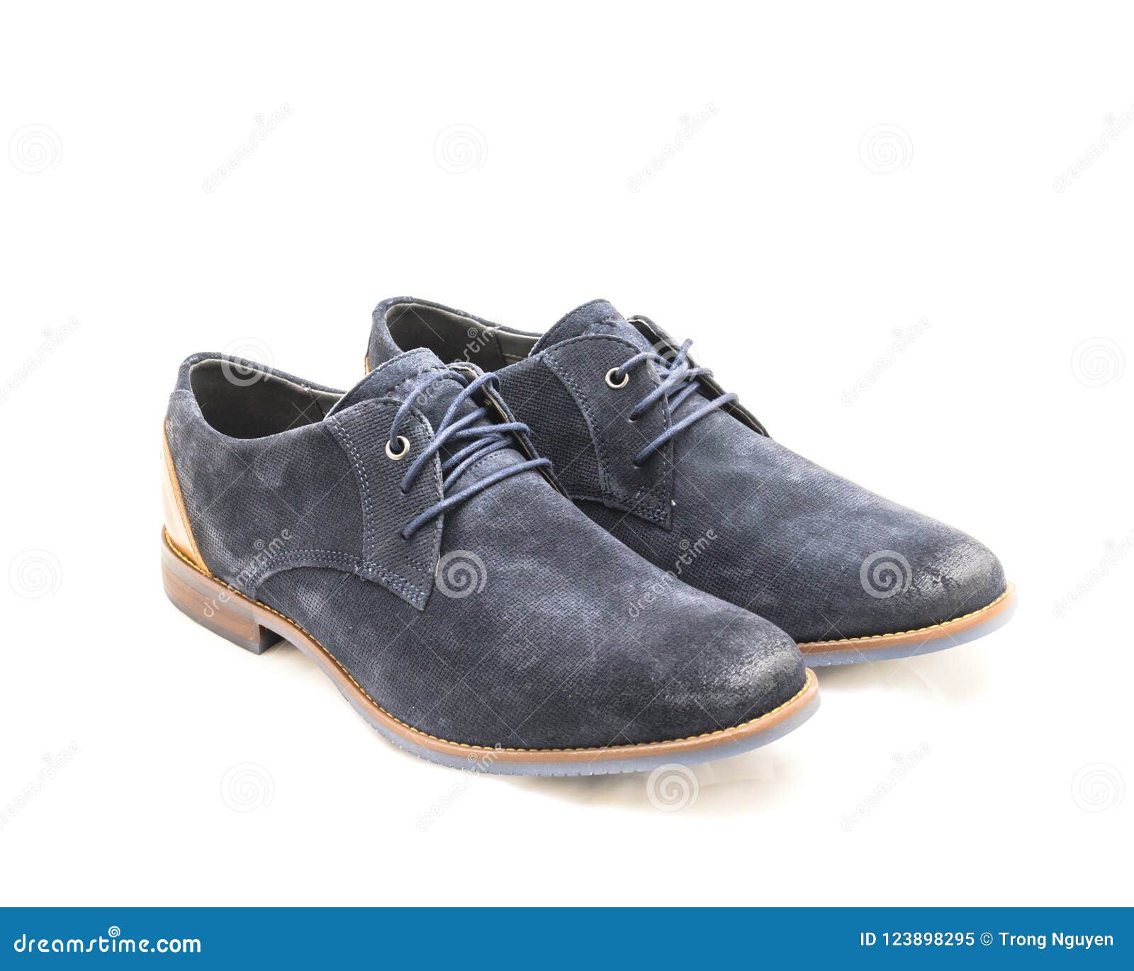 dark blue formal shoes