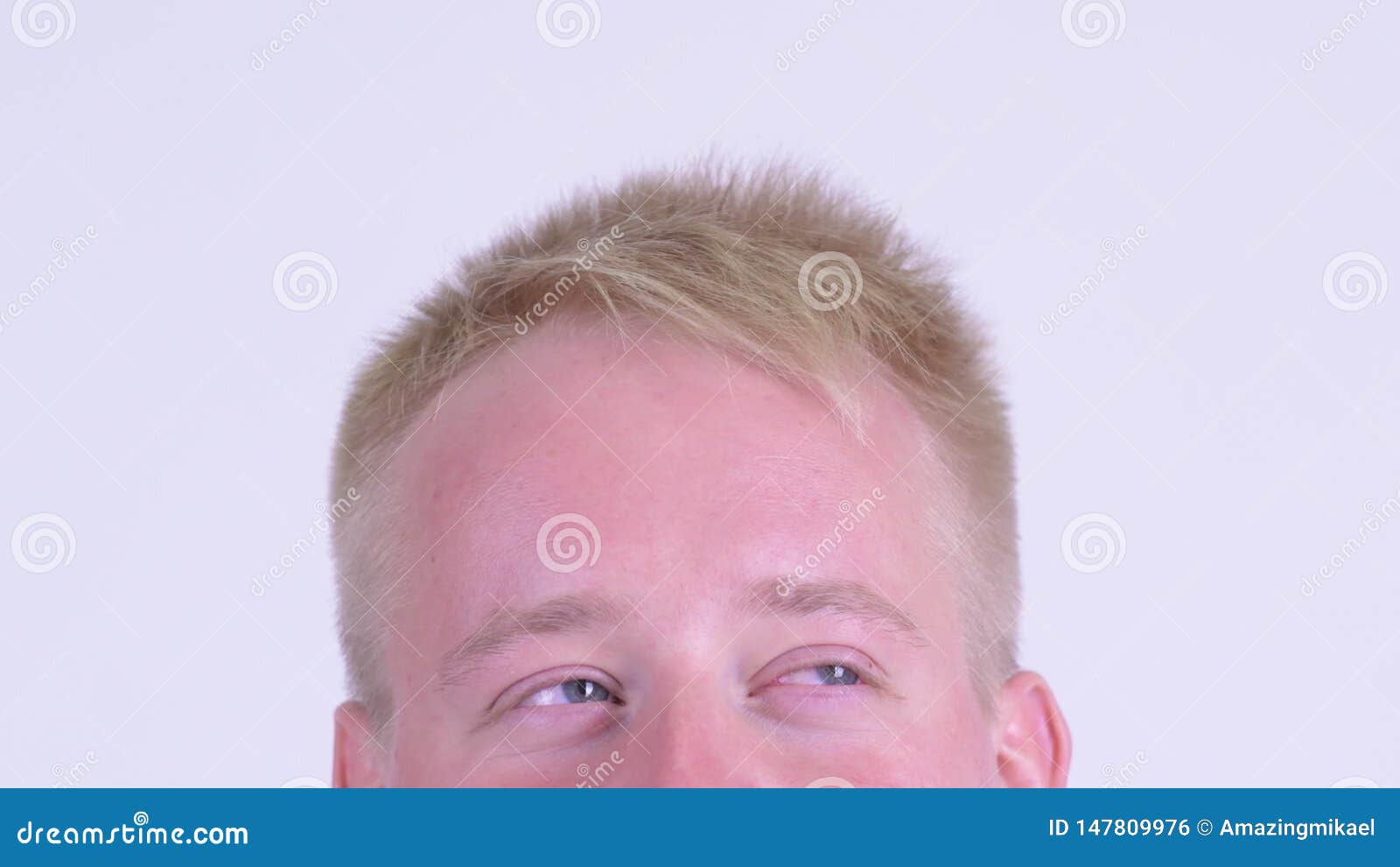 Young Blonde Man Headshot - wide 1