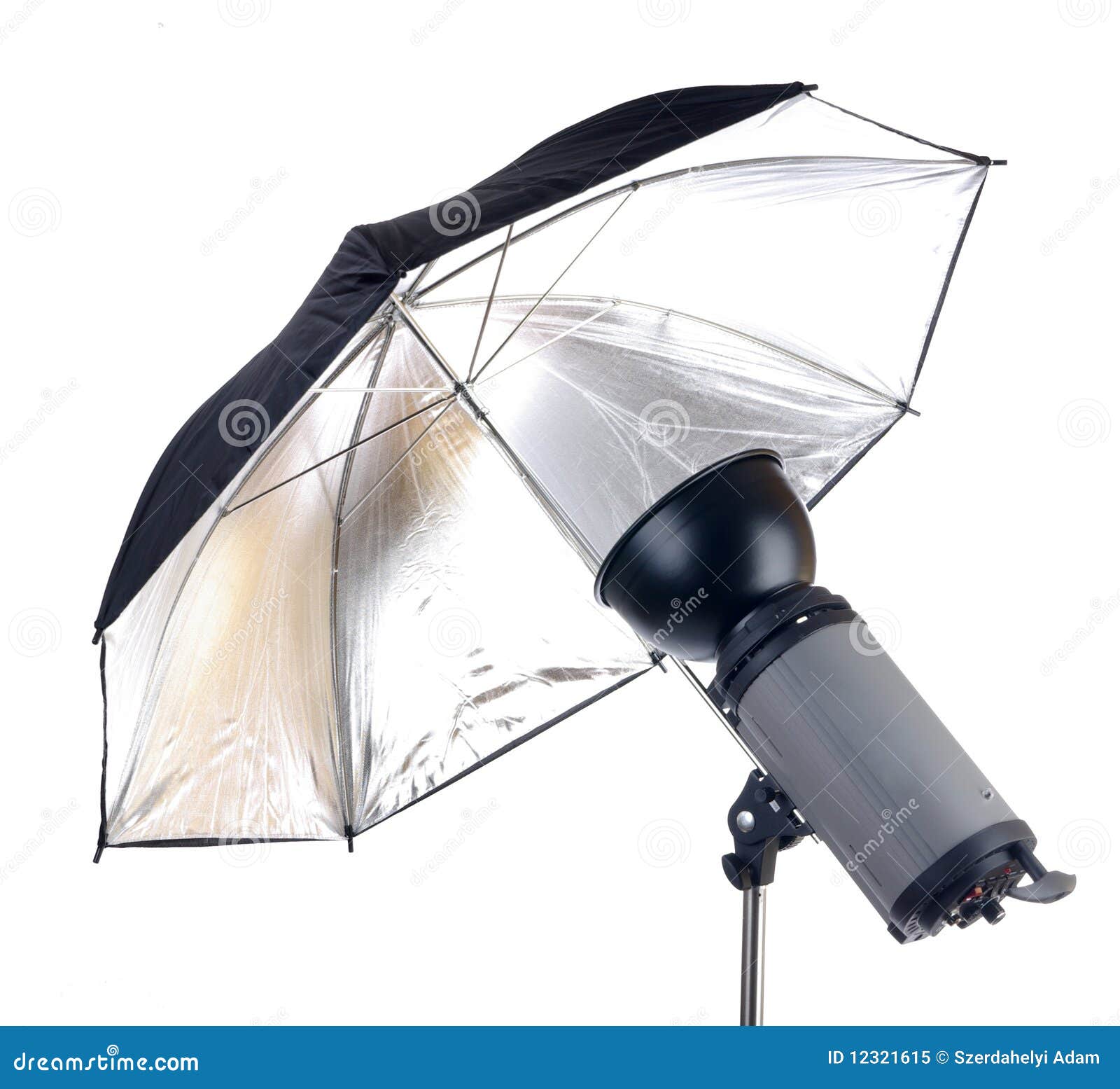 Studio strobe light stock image. Image of electronics 12321615