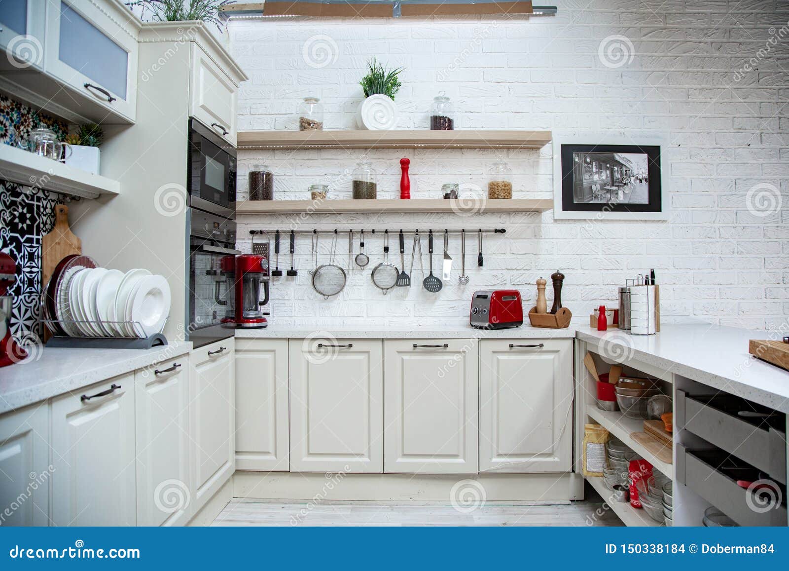 Studio Style Kitchen, Light Design, Modern Style, Classic Design