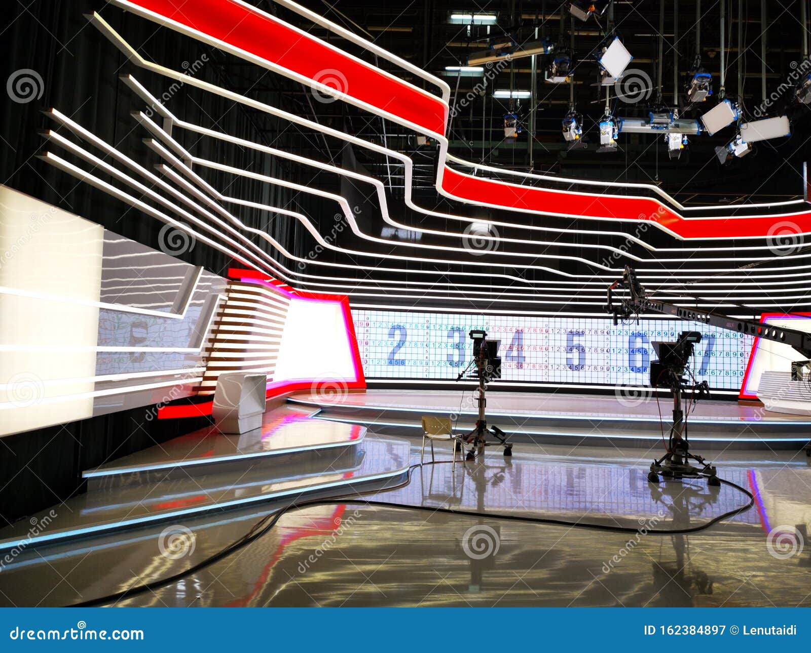 éclairage studio tv 