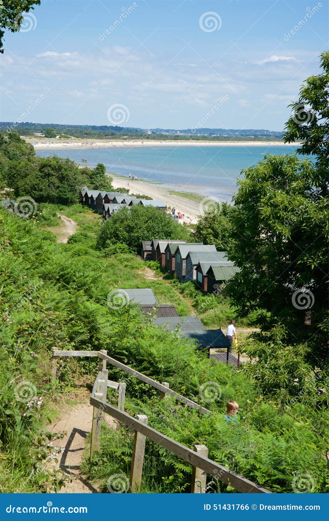 Studland Beach National Trust UK Editorial Photo Image of sand