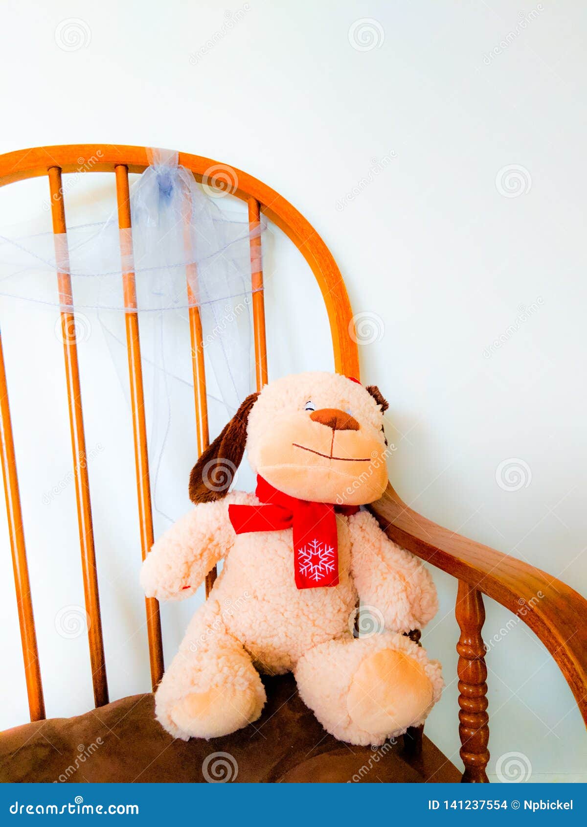 Kids Rocking Chair - Teddy white - Childhome