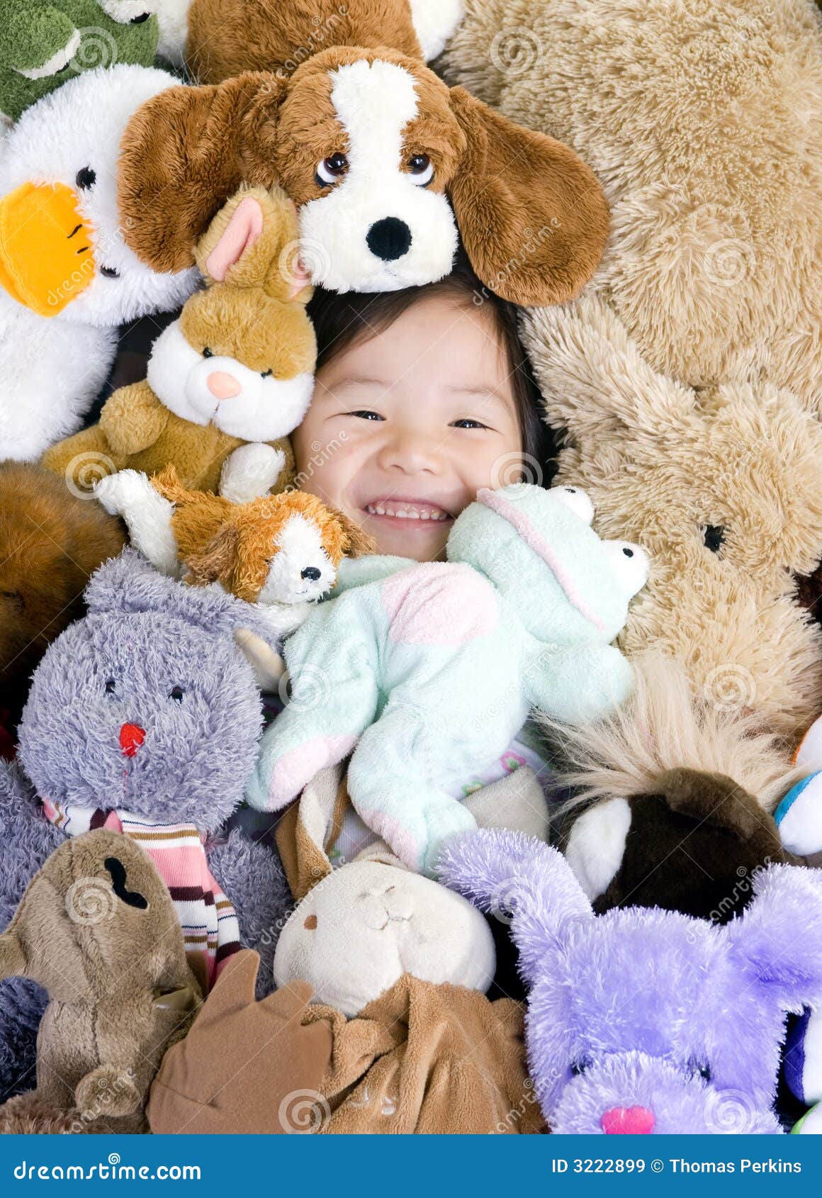 little girl stuffed animals