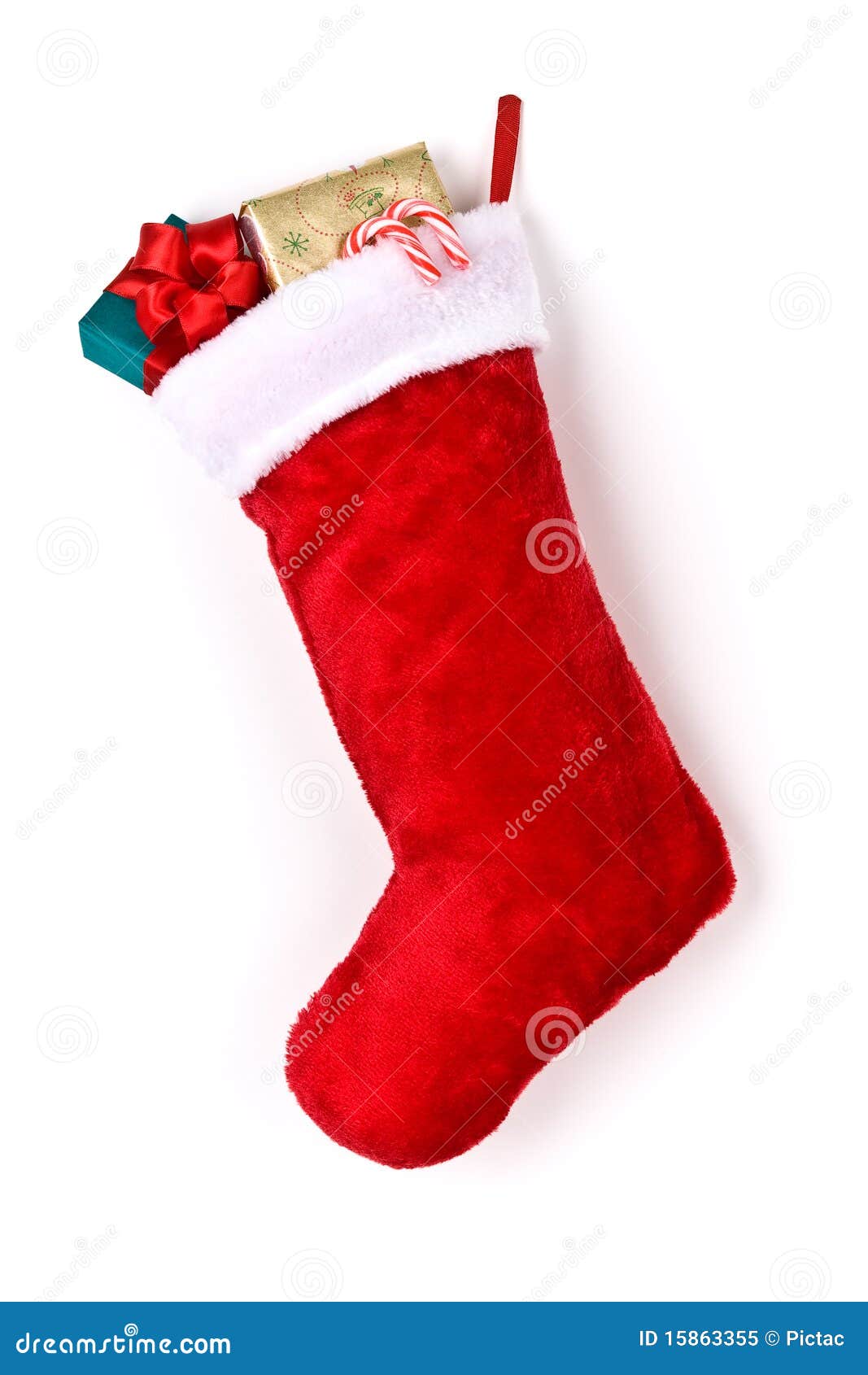 stuffed christmas stocking
