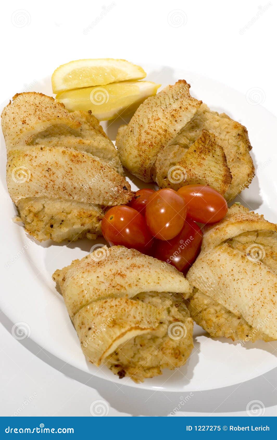 Stuffed fillet of sole stock image. Image of crab, nutrition 1227275