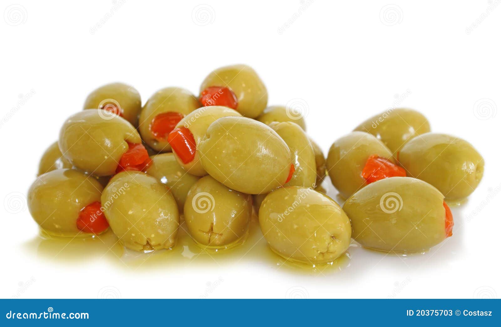 Stuffed green olives stock image. Image of white, fruit 20375703