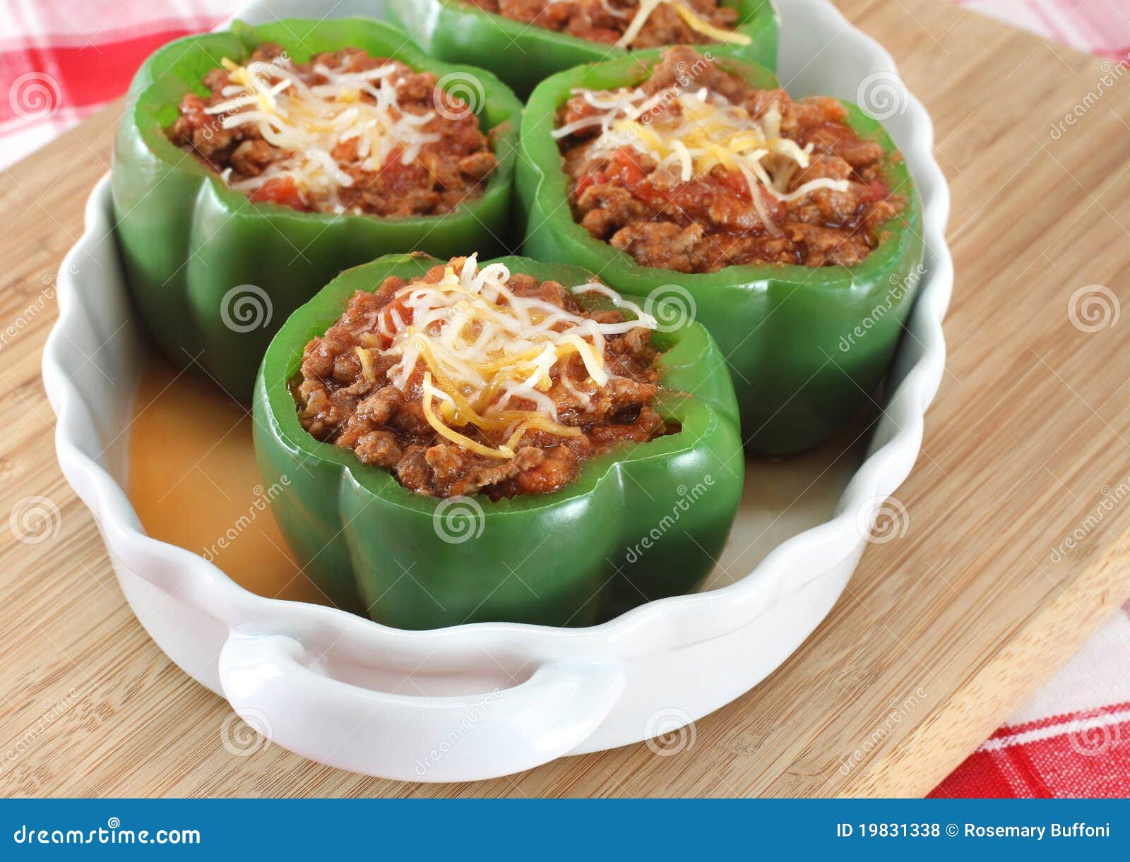 Raw Green Peppers Pimientos De Padron Traditional Spanish Tapas Stock