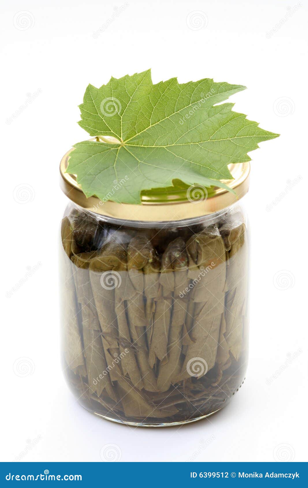 Stuffed vine leaves stock photo. Image of leaf, gourmet 6399512