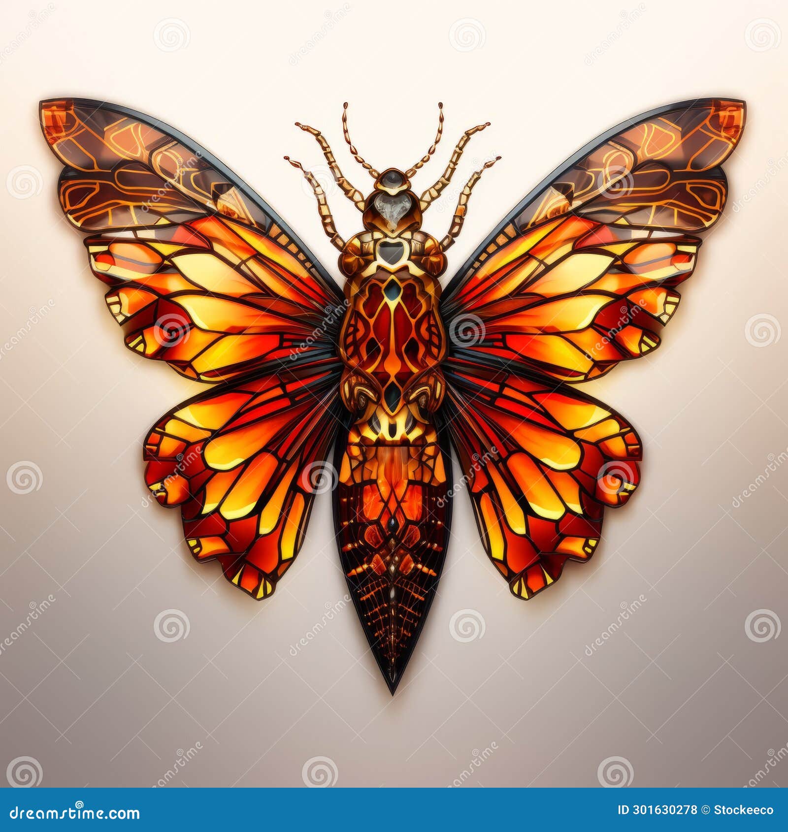 Futuristic Insect Tattoo Design – Tattoos Wizard Designs