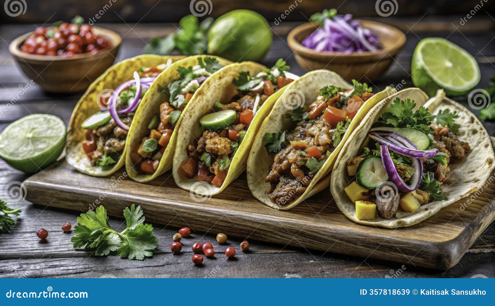 stunning highdefinition images of diverse tacos  backgrounds showcase culinary excellence