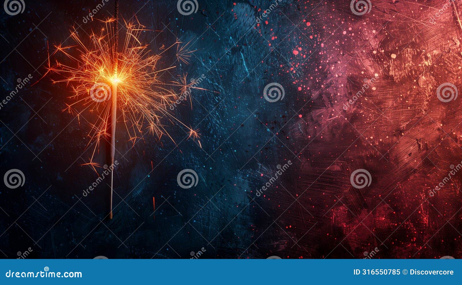 sparkler magic: vivid celebration background